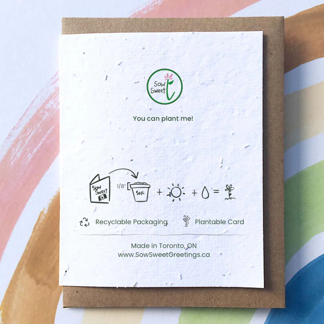 Plantable Greeting Card