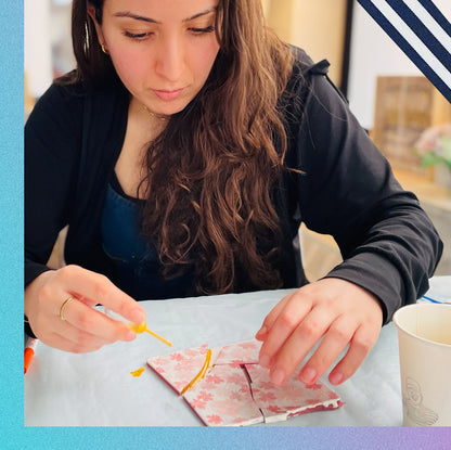 *Chocolate Painting Kintsugi Art
