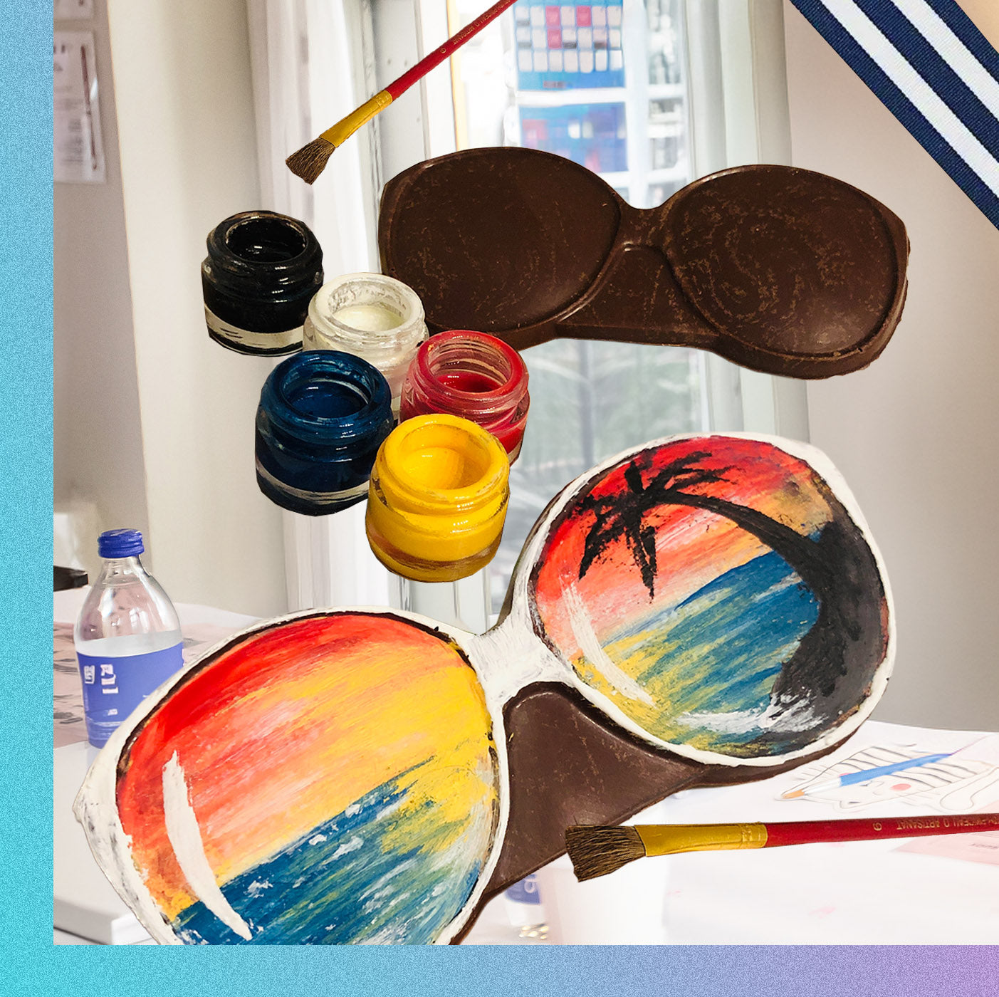 *Chocolate Painting: Summer Sunglasses