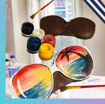 *Chocolate Painting: Summer Sunglasses